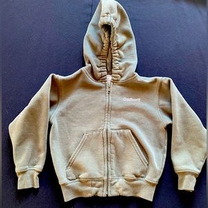 Carhartt | Shirts u0026 Tops | Carhartt Unisex Hoodie Army Green Size 3t |  Poshmark